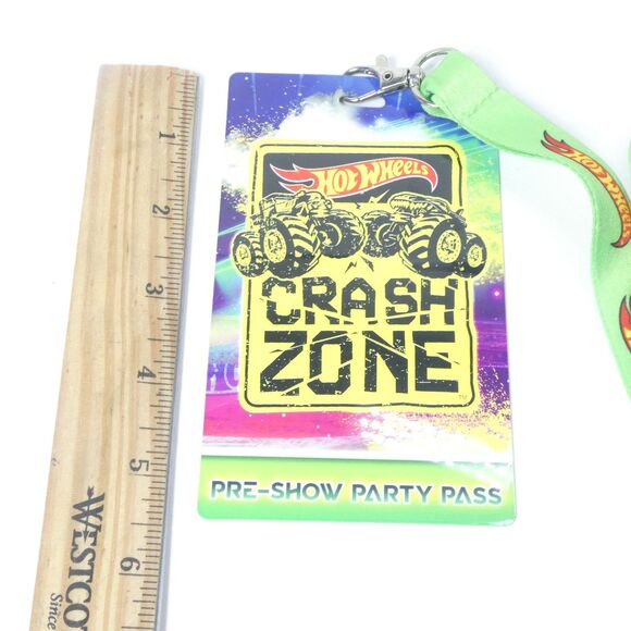 Hot Wheels Monster Trucks Live Glow Party 2022 Badge Lanyard - Picture 5 of 7